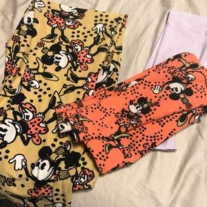 LuLaRoe Mommy & Me Disney Leggings Set TC & S/M